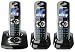 Panasonic KXTG8323 Colour DECT Trio With Answer Machine  - Black