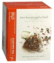 Two Leaves and a Bud Mountain High Chai, Tea Bags, 15-Count Boxes (Pack of 6)