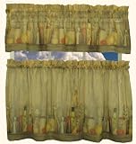 Review Lichtenberg  / 24 Inch Tuscany Sheer Kitchen Tier Pair