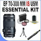 Canon EF 70-300mm f/4-5.6 IS USM Lens for Canon EOS SLR Cameras Accessory S ....