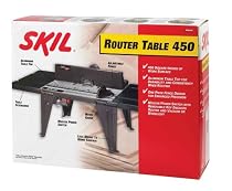 SKIL RAS450 450-Square-Inch Aluminum Top Benchtop Router Table with Extensions