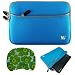 Universal Durable Neoprene Protective Sleeve Cover Carrying Case for any 11.6 inch Laptop / Netbook or Apple Macbook Air, Sky Blue Laptop Sleeve + Includes Bestpricecenter Mouse Pad