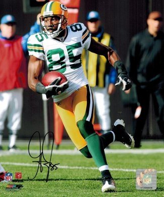 Greg Jennings Autographed/Hand Signed Green Bay Packers 8x10 Photo