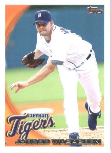 2010 Topps #277 Jarrod Washburn - Detroit Tigers (Baseball Cards)