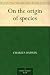 On the origin of species