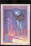 Super Bowl XVII Program Washington Redskins Miami Dolphins