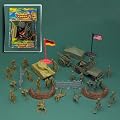 2 Inch Army Men Soldier Battle Set With Flag