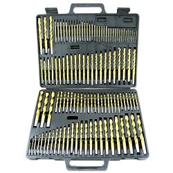 115 Pc Titanium Drill Bits