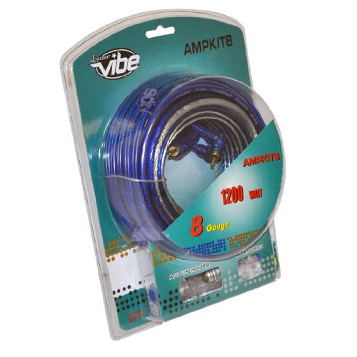  Contaq Car Amp Cable Kit Wattgauge 1200 Power 