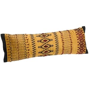 Natori Raj 7-inch by 20-inch Oblong Silk Decorative Pillow