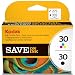 Kodak Tintenpatrone Combopack 30 (Schwarz + Farbe)