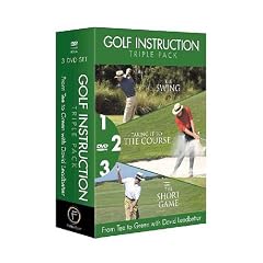 Golf Triple Pack: From Tee to Green (David Leadbetter) [DVD]