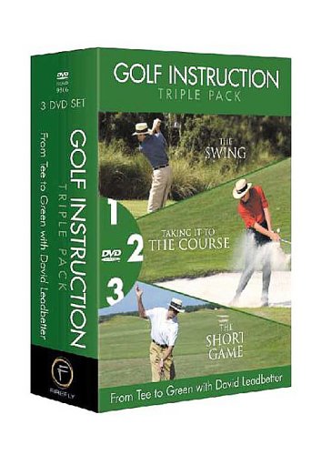 Golf Triple Pack: From Tee to Green (David Leadbetter) [DVD]