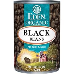 Cheap Product Eden Organic Black Beans, No Salt Added, 15-Ounce Cans (Pack of 12) Onsale