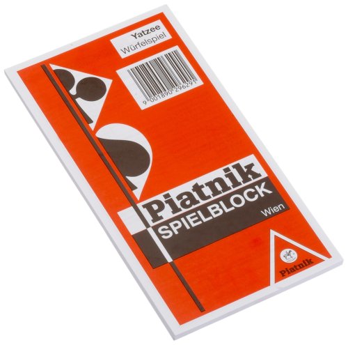 Piatnik  2963 - Eskalero - Yatzee Block 10er Packung Preisvergleich