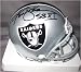 Ken Stabler Autographed/Hand Signed Oakland Raiders Replica Mini Helmet with SB XI Inscription