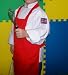 Kids Children Chef Jacket + Apron +Hat + Flag Set