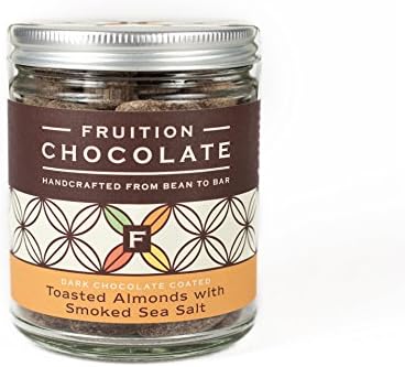 Fruition, Chocolate Covered Almonds with Smoked Sea Salt 68%