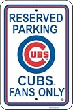 Chicago Cubs PLASTIC PARKING SIGNS