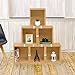 Way Basics Cube Plus Cubby Organizer (Tool-Free Assembly and Uniquely Crafted from Sustainable Non Toxic zBoard Paperboard), Natural Wood Grain