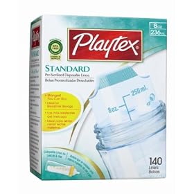 Playtex BPA Free Disposable Nurser Liners 8 oz - 140 Count