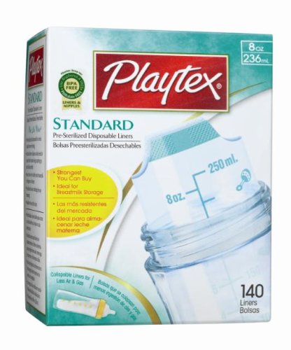 Playtex BPA Free Disposable Nurser Liners 8 oz - 140 Count