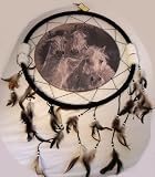Large Dreamcatcher Mandella 3 Horses