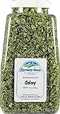 Harmony House Foods Dehydrated Celery, crosscut (6 oz, Quart Size Jar) for Cooking, Camping, Emergency Supply, and More