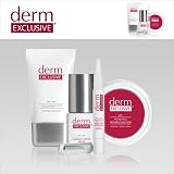 Derm Exclusive Trial Kit: Anti-Aging Skin Care, Alternative to in-Office Procedures, 30-Day Supply
