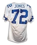 Ed "Too Tall" Jones Dallas Cowboys Autographed White Throwback Jersey Amazon.com