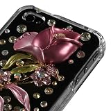 Victorian Rose Crystal 3D Diamante Protector Case for iPhone 4S / iPhone 4