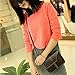 HN Vintage Purse Women Lady Leather Shoulder Crossbody Bags Clutch (Coffee)