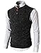 H2H Mens Knitted Sweater Vests of Various Styles