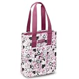  : JanSport Classic Tote (White/Pink Hearts)