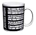 Mother Teresa Anyway Inspirational Motivational Quote Ceramic Gift Coffee (Tea, Cocoa) 11 Oz. Mug