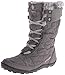 Columbia Women's Minx Mid II Omni-Heat Winter Boot, Shale/Bright Red, 7.5 M US