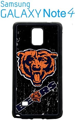 Chicago Bears Samsung Galaxy Note 4 Case Hard Silicone Case