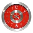 Mercury Wall Clock - Red