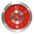 Mercury Wall Clock - Red