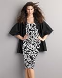 Sleeveless, scoopneck sheath dress