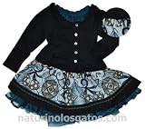 Jottum Streije/Twice Teal Dress&Skirt 2Pc. Set