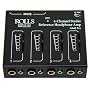 Rolls HA43 Headphone Amplifier Stereo 1/4 Inch and Dual RCA Inputs, Slider Volume Controls