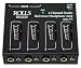 Rolls HA43 Headphone Amplifier Stereo 1/4 Inch and Dual RCA Inputs, Slider Volume Controls
