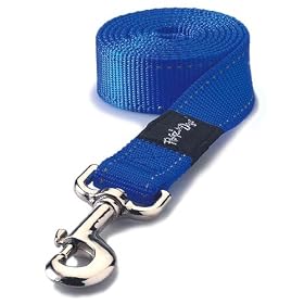 Rogz Reflective 5 8-Inch Snake 6-Foot Dog Lead, Medium, Blue by Rogz