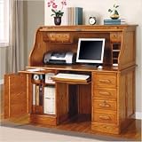 Paulina 54 Desk In Deluxe Oak