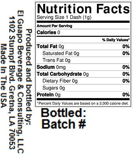 El Guapo Gumbo Bitters - tastes just like gumbo!