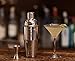 Premium Quality Professional 3-Piece 24oz / 180 Recipes / Stainless Steel Martini and Cocktail Shaker SET / Built in Strainer & Jigger / at Home Bar Ware Set / Bartender Tool / Liquor Mixer