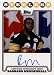 2008 Topps Rookie Premiere Autographs #RM Rashard Mendenhall RC - Rookie Insert Card - Autographed Football Card / Pittsburgh Steelers / Hand Signed on CARD! - Rare Rookie Card in Screw Down Display Case!!!