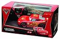 Dickie-Spielzeug 203089501 - Disney Cars 2 - RC Lightning McQueen, 2-Kanal Funkfernsteuerung, 27 oder 40 MHz, Maßstab 1:24, 17cm, rot