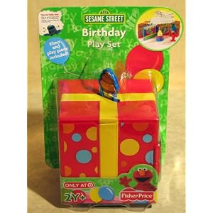 Sesame Street Elmo Birthday Play Set by 